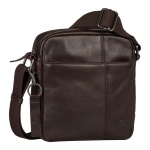 410-601-29 (011857) ΤΣΑΝΤΑ ΩΜΟΥ -S- ΔΕΡΜΑΤΙΝΗ CAMEL ACTIVE PINE ΚΑΦΕ