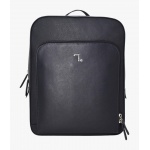 ATLAS 20-125 ΣΑΚΙΔΙΟ ΠΛΑΤΗΣ ΔΕΡΜΑ SAFFIANO 7.DOTS -L- BLACK