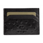 OSTRICH-90-005 ΘΗΚΗ ΚΑΡΤΩΝ ΔΕΡΜΑ 7.DOTS BLACK