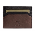 PRATO-90-005 ΘΗΚΗ ΚΑΡΤΩΝ ΔΕΡΜΑ 7.DOTS D.BROWN