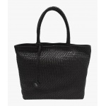 ELECTRA TOTE ΤΣΑΝΤΑ 16-111 -L- 7.DOTS ΔΕΡΜΑ BLACK