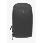 ATLAS 60-129 BODY BAG ΔΕΡΜΑ SAFFIANO 7.DOTS -M- BLACK