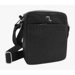 ERMIS 60-101 ΤΣΑΝΤΑ ΩΜΟΥ ΔΕΡΜΑ ΠΛΕΚΤΟ 7.DOTS -M- BLACK