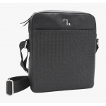 ERMIS 60-122 ΤΣΑΝΤΑ ΩΜΟΥ ΔΕΡΜΑ ΠΛΕΚΤΟ 7.DOTS -L- BLACK