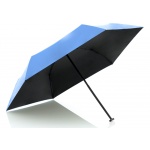 00502200 UMBR.KNIRPS US.050 SLIM MANUAL MED., BLUE WITH BLACK COATING