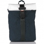 CLASSIQ AIRPAQ 2.0 ROLLTOP/WHITE ΣΑΚΙΔΙΟ ΠΛΑΤΗΣ BLUE