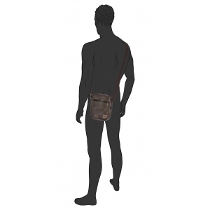251-601-29 ΤΣΑΝΤΑ ΩΜΟΥ CAMEL LAOS BROWN