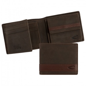 274-703-29 ΠΟΡΤΟΦΟΛΙ ΠΛΑΓΙΟ ΜΙΚΡΟ CAMEL TAIPEH BROWN