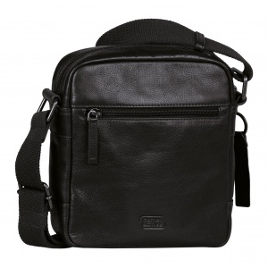 410-601-60 (011856) ΤΣΑΝΤΑ ΩΜΟΥ -S- ΔΕΡΜΑΤΙΝΗ CAMEL ACTIVE PINE ΜΑΥΡΗ