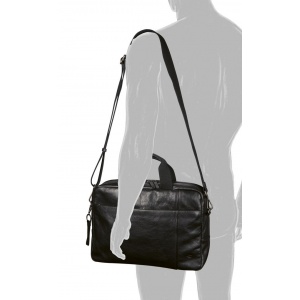 410-801-60 (011860) ΧΑΡΤΟΦΥΛΑΚΑΣ -L- ΔΕΡΜΑΤΙΝΟΣ CAMEL ACTIVE PINE ΜΑΥΡΟΣ