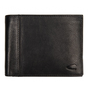 410-704-60 (011866) ΠΟΡΤΟΦΟΛΙ ΠΛΑΓΙΟ Μ/Χ ΔΕΡΜΑΤΙΝΟ CAMEL ACTIVE PINE ΜΑΥΡΟ