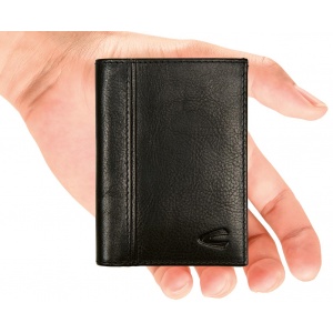 410-701-60 (011870) ΘΗΚΗ ΚΑΡΤΩΝ ΔΕΡΜΑΤΙΝΗ CAMEL ACTIVE PINE ΜΑΥΡΗ