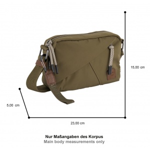 411-603-35 (012159), ΤΣΑΝΤΑ ΩΜΟΥ ΧΙΑΣΤΙ CAM.BAG CAMEL ACTIVE AURUM ΧΑΚΙ