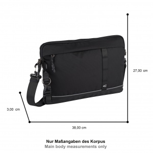 407-801-60 (012222) ΤΣΑΝΤΑ ΓΙΑ LAPTOP CAMEL ACTIVE CONNECT ΜΑΥΡΗ