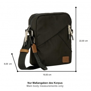 411-601-60 (012312), ΤΣΑΝΤΑ ΩΜΟΥ ΧΙΑΣΤΙ -S- CAMEL ACTIVE AURUM ΜΑΥΡΗ