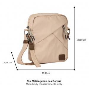 411-601-20 (012314), ΤΣΑΝΤΑ ΩΜΟΥ ΧΙΑΣΤΙ -S- CAMEL ACTIVE AURUM ΜΠΕΖ