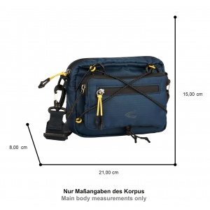 412-603-50 (012326), ΤΣΑΝΤΑ ΩΜΟΥ ΧΙΑΣΤΙ CAM.BAG CAMEL ACTIVE SHORES ΜΠΛΕ