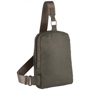401-604-35 (011267) ΤΣΑΝΤΑ ΩΜΟΥ SLING CAMEL ACTIVE EXPLORE ΧΑΚΙ