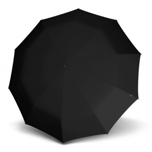57711000 Umbrella Knirps® AUTOM.LONG  ΞΥΛ.ΛΑΒΗ, BLACK
