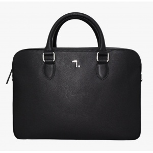 ATLAS 80-126 ΧΑΡΤΟΦΥΛΑΚΑΣ ΔΕΡΜΑ SAFFIANO 7.DOTS -L- BLACK