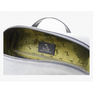 ATLAS 20-125 ΣΑΚΙΔΙΟ ΠΛΑΤΗΣ ΔΕΡΜΑ SAFFIANO 7.DOTS -L- NAVY