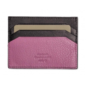 BOLOGNA-90-005 ΘΗΚΗ ΚΑΡΤΩΝ ΔΕΡΜΑ 7.DOTS LILAC