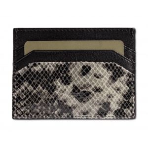 FOIL-90-005 ΘΗΚΗ ΚΑΡΤΩΝ ΔΕΡΜΑ 7.DOTS GREY