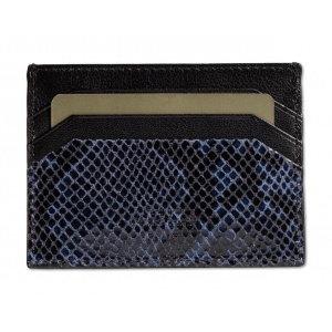 FOIL-90-005 ΘΗΚΗ ΚΑΡΤΩΝ ΔΕΡΜΑ 7.DOTS NAVY