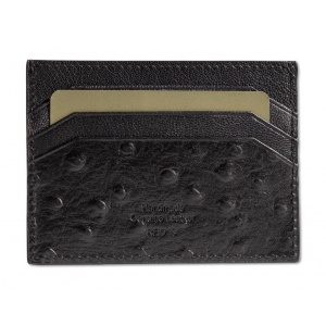 OSTRICH-90-005 ΘΗΚΗ ΚΑΡΤΩΝ ΔΕΡΜΑ 7.DOTS BLACK