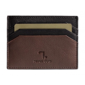 PRATO-90-005 ΘΗΚΗ ΚΑΡΤΩΝ ΔΕΡΜΑ 7.DOTS D.BROWN