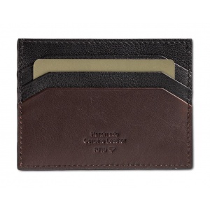 VALENTINO-90-005 ΘΗΚΗ ΚΑΡΤΩΝ ΔΕΡΜΑ 7.DOTS D.BROWN