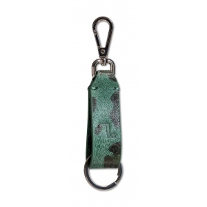 LEOPARD-00-009 ΜΠΡΕΛΟΚ ΔΕΡΜΑ 7.DOTS GREEN