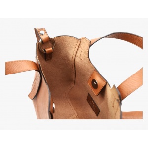 OLYMPIA ΓΥΝ.ΤΣΑΝΤΑ 15-113 - M- 7.DOTS ΔΕΡΜΑ BROWN