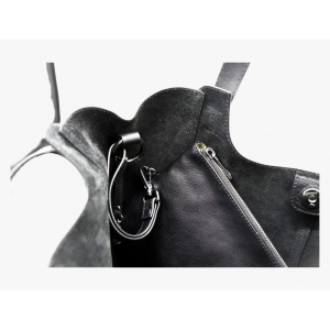 OLYMPIA ΓΥΝ.ΤΣΑΝΤΑ 15-114 - L- 7.DOTS ΔΕΡΜΑ BLACK