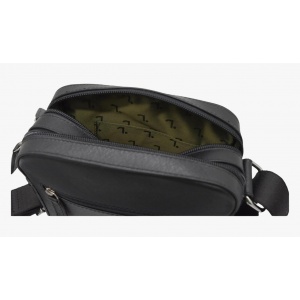 ATLAS 60-101 ΤΣΑΝΤΑ ΩΜΟΥ ΔΕΡΜΑ SAFFIANO 7.DOTS -M- BLACK