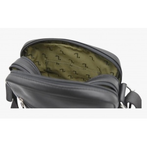 ERMIS 60-101 ΤΣΑΝΤΑ ΩΜΟΥ ΔΕΡΜΑ ΠΛΕΚΤΟ 7.DOTS -M- BLACK