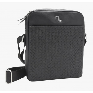 ERMIS 60-122 ΤΣΑΝΤΑ ΩΜΟΥ ΔΕΡΜΑ ΠΛΕΚΤΟ 7.DOTS -L- BLACK