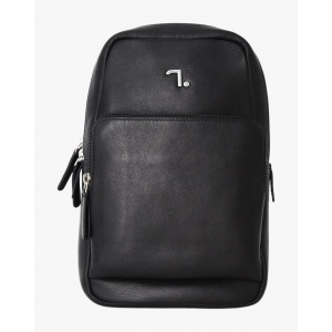 URANUS 60-123 BODY BAG ΔΕΡΜΑ 7.DOTS -M- BLACK