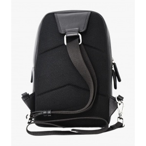 URANUS 60-123 BODY BAG ΔΕΡΜΑ 7.DOTS -M- BLACK