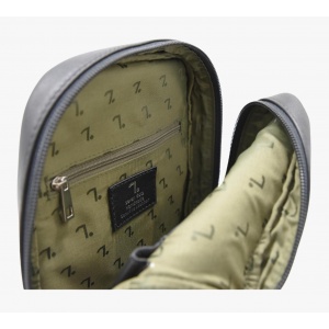 URANUS 60-123 BODY BAG ΔΕΡΜΑ 7.DOTS -M- BLACK