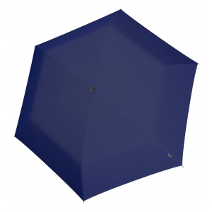 005012012 UMBR.KNIRPS US.050 ULTRA LIGHT SLIM MANUAL NAVY WITH BLACK UV COATING AND HEATSHIELD