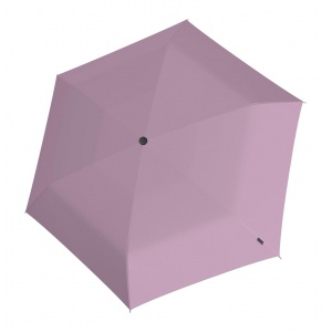 00501800 UMBR.KNIRPS US.050 SLIM MANUAL MED., ROSE WITH BLACK COATING