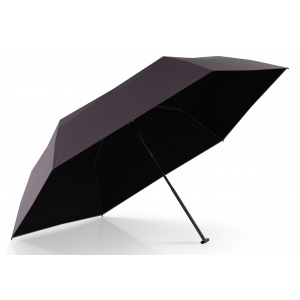 005088482 UMBR.KNIRPS US.050 ULTRA LIGHT SLIM MANUAL PLUM WITH BLACK UV COATING AND HEATSHIELD