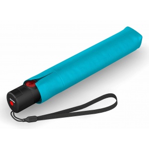 22001340 UMBR.KNIRPS U.200  DUOMATIC MED.,TURQUOISE WITH BLACK COATING, HEATSHIELD