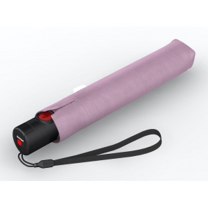22001800 UMBR.KNIRPS U.200  DUOMATIC MED., ROSE WITH BLACK COATING
