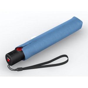 22002200 UMBR.KNIRPS U.200  DUOMATIC MED., BLUE WITH BLACK COATING