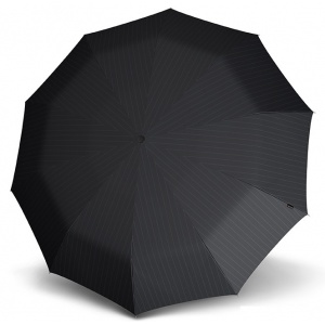 37717603 Umbrella Knirps® AUTOM.LONG 10  ΞΥΛ.ΛΑΒΗ G.PRINT STRIPE