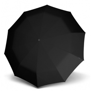 77711000 Umbr.Knirps A.SERIES Α.771 AUTOM.LONG 10  ΞΥΛ.ΛΑΒΗ BLACK