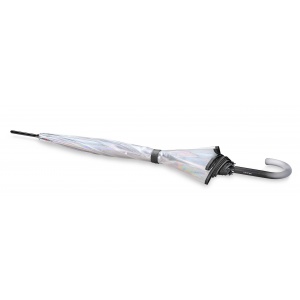 87608812 Umbrella Knirps MANUAL LONG TRANSPARENT, STARDUST BLACK 