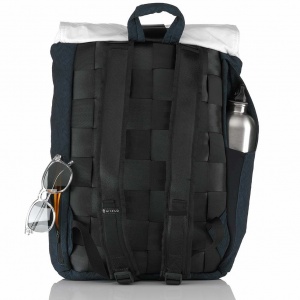 CLASSIQ AIRPAQ 2.0 ROLLTOP/WHITE ΣΑΚΙΔΙΟ ΠΛΑΤΗΣ BLUE